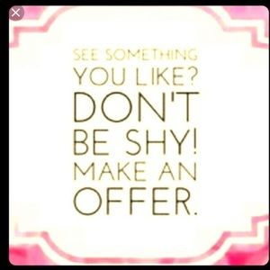 Offers always welcome 🎉